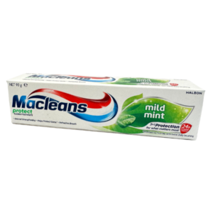 Macleans Protect Mild Mint Toothpaste (12 x 90G)