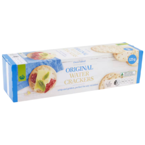 WW Crackers Plain Water (15 x 125G)