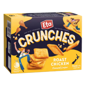 Eta Crunches Crackers Roast Chicken (12 x 160G)