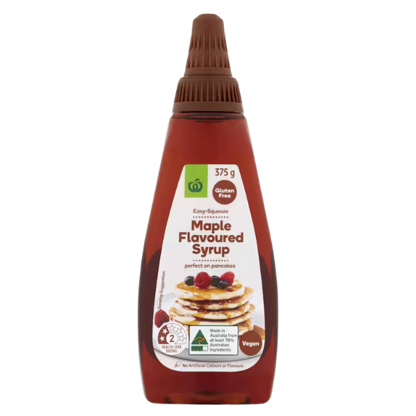 WW Maple Syrup Flavoured (12 x 375G)